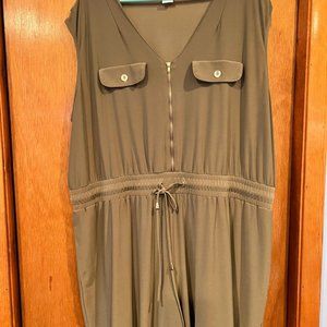 Venus Zipper Romper Shorts 2X